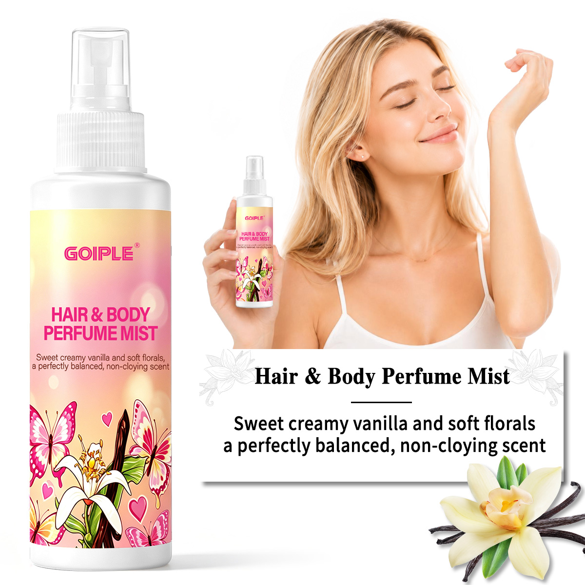 Perfume Fragrance Mist - Parfum Rambut & Tubuh, Body Splash,