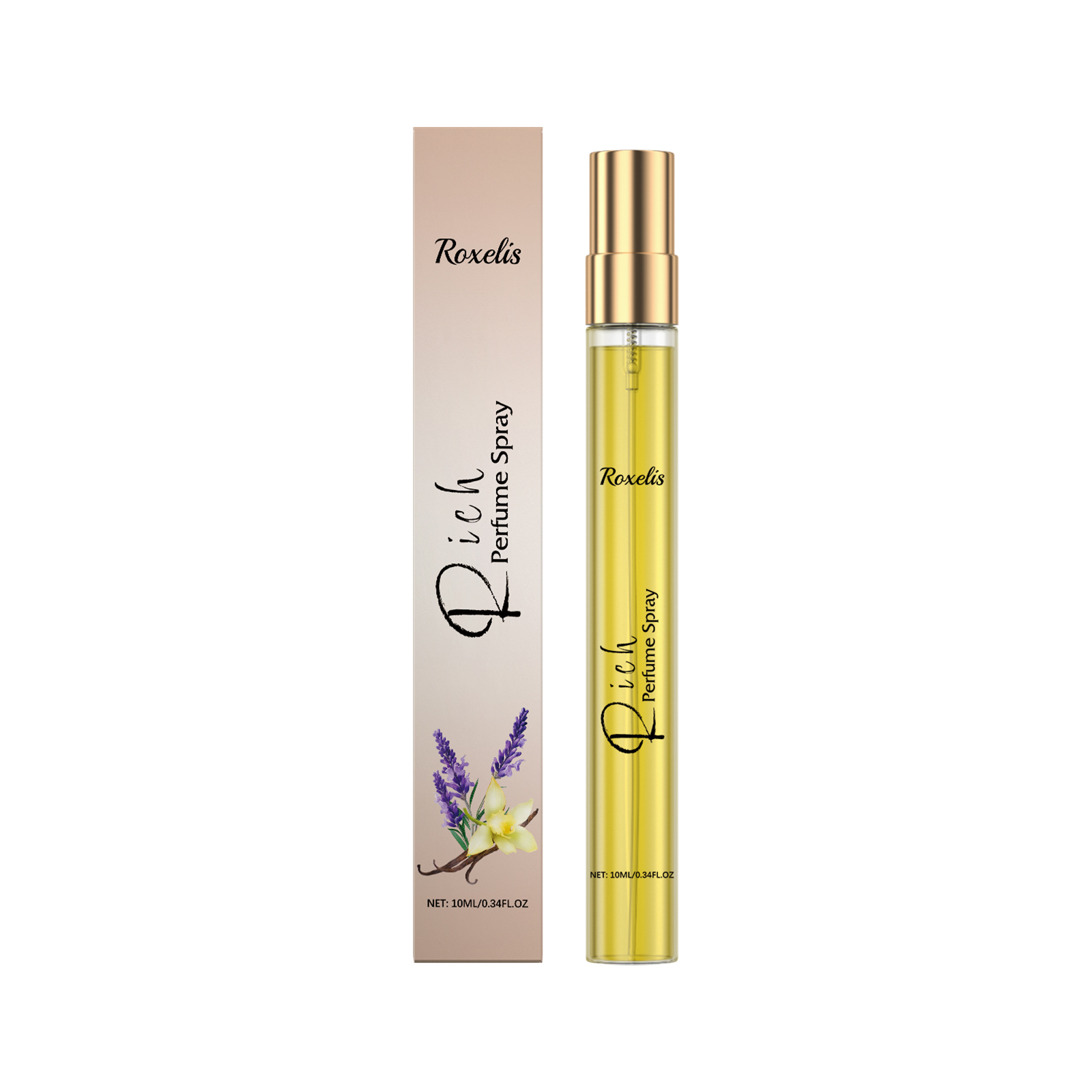 Perfume Floral Fragrance - 10ml Lavender Vanilla Eau De Parfum