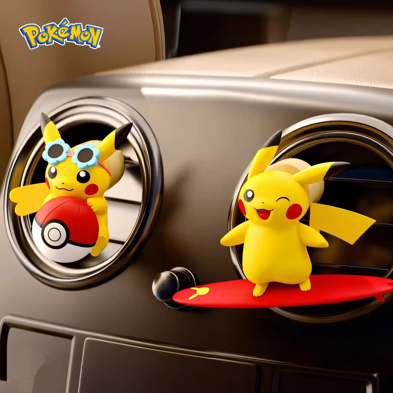 Fragrance Perfume Car - Figur Aksi Anime Pokemon Pikachu Aroma