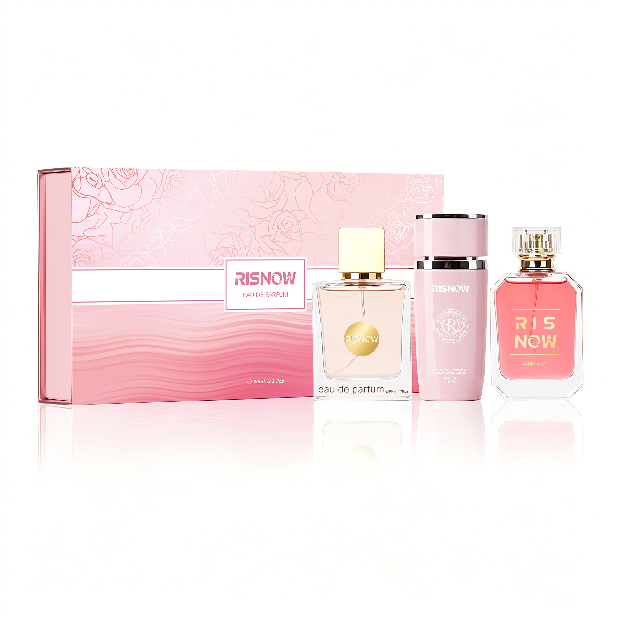 Fragrance Perfume Car - 3 Buah Set Parfum Beraroma Bunga