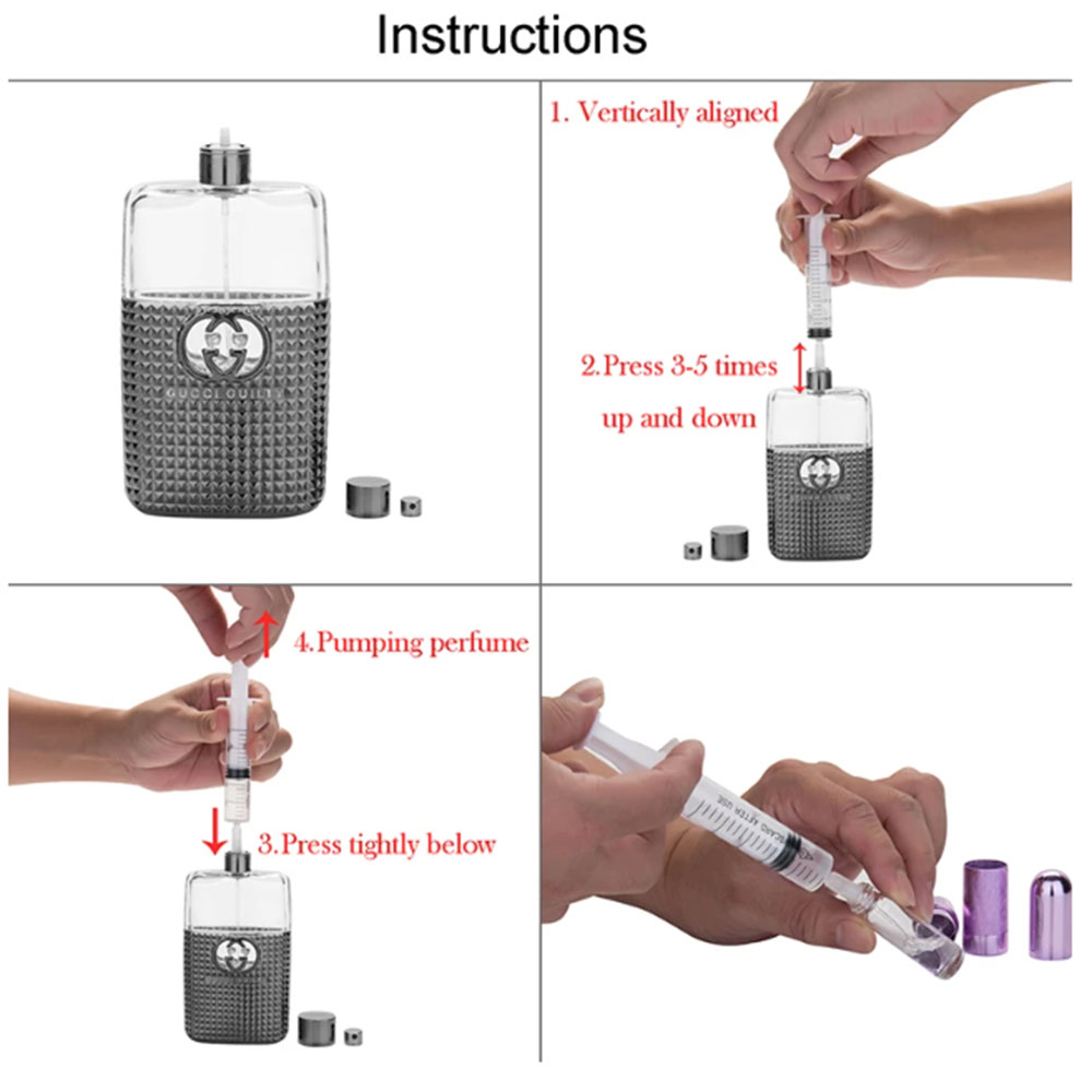 20/30/50 Buah Jarum Suntik Par - Perfume Quotes ulasan dan harga