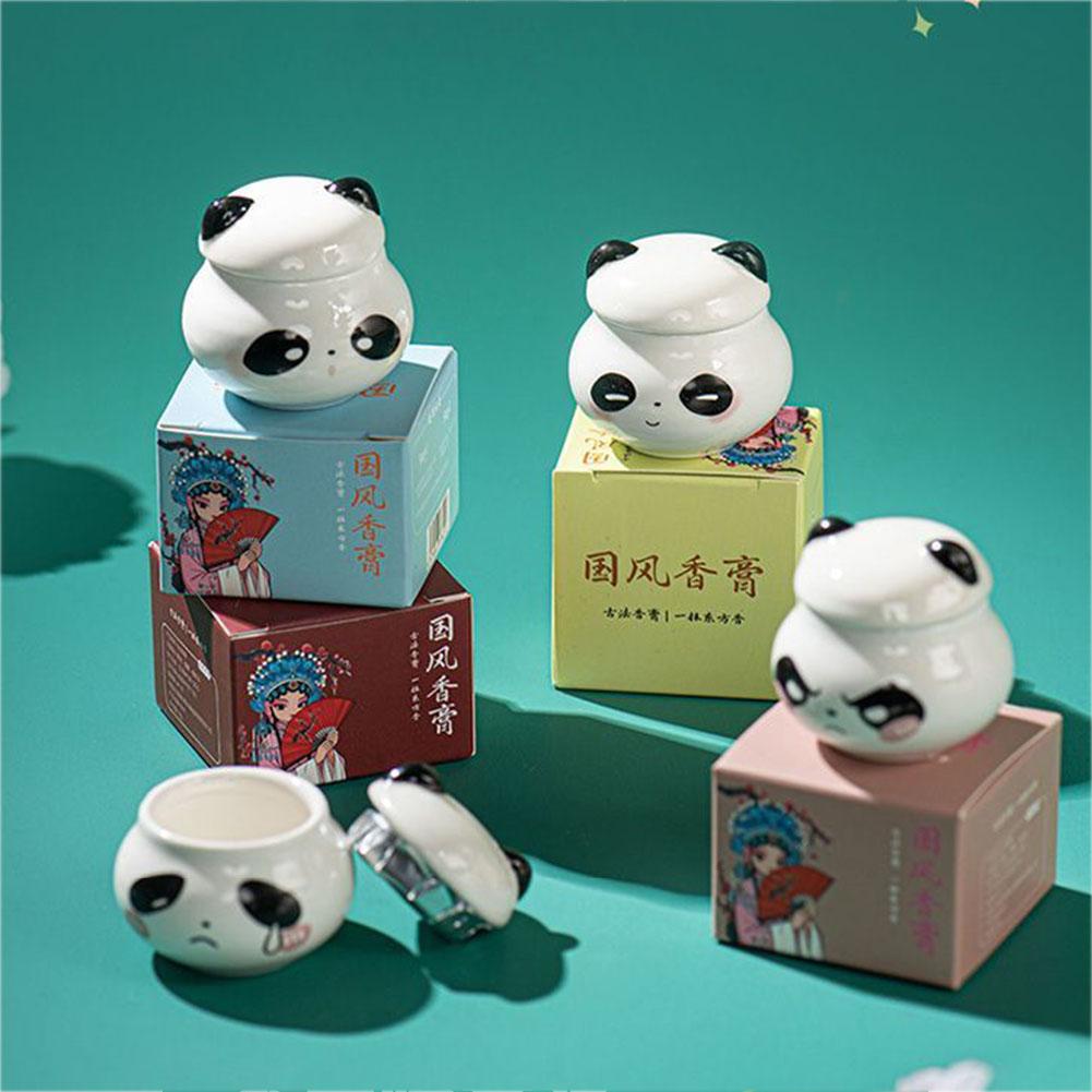 Krim Wangi Padat Panda Lucu da - Perfume Fragrance Moisturizer ulasan dan harga