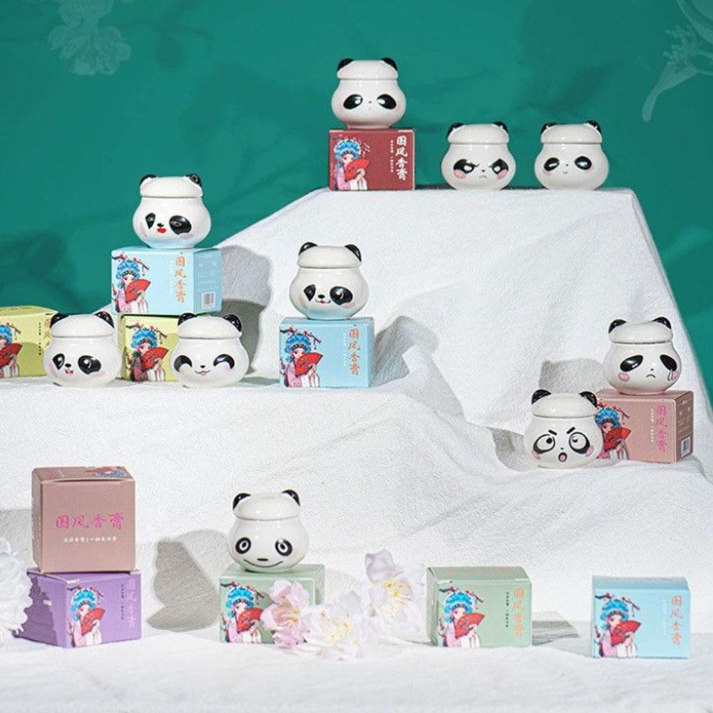 Krim Wangi Padat Panda Lucu da - Perfume Fragrance Moisturizer ulasan dan harga