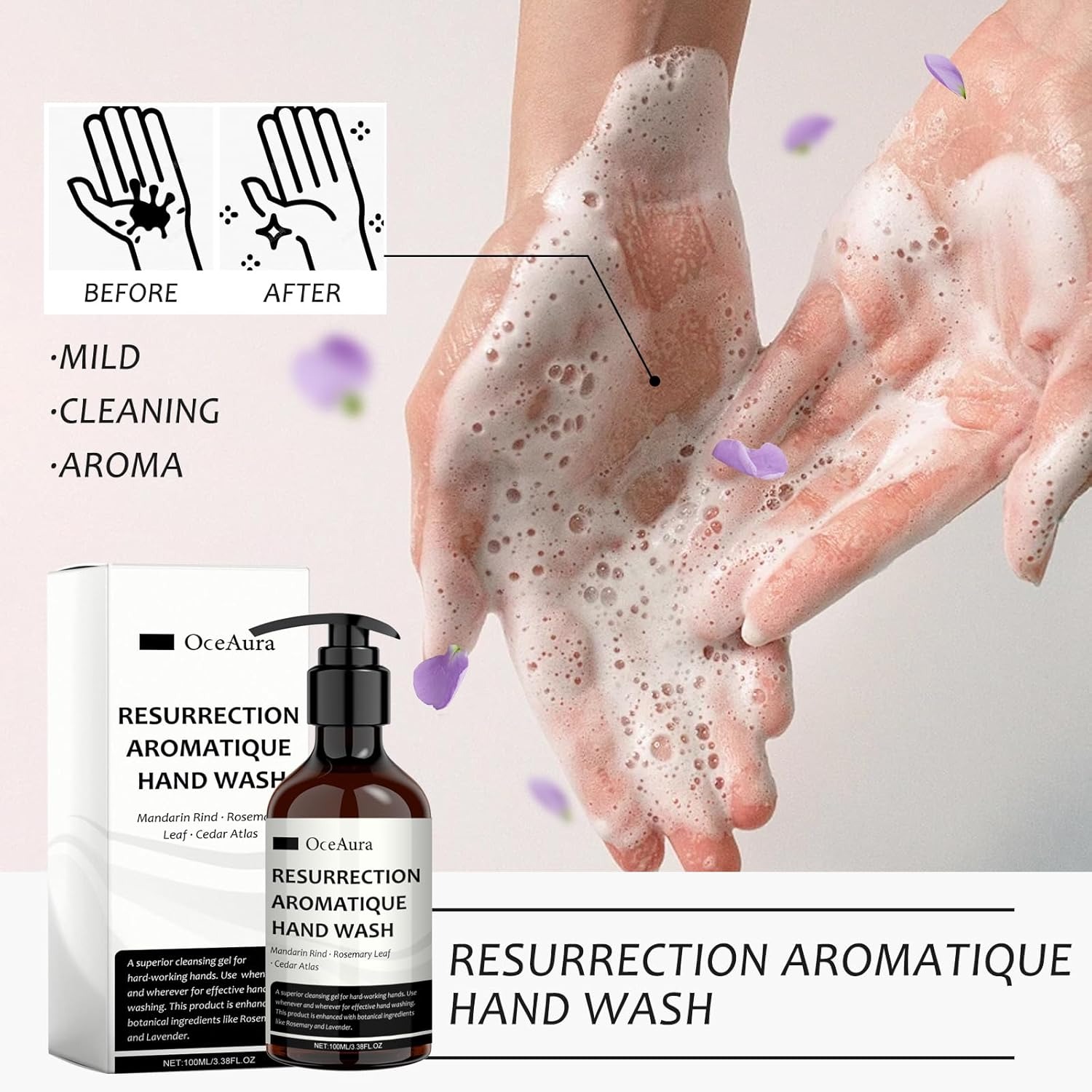 Pembersih tangan aromatik 100M - Perfume Fragrance Levels ulasan dan harga