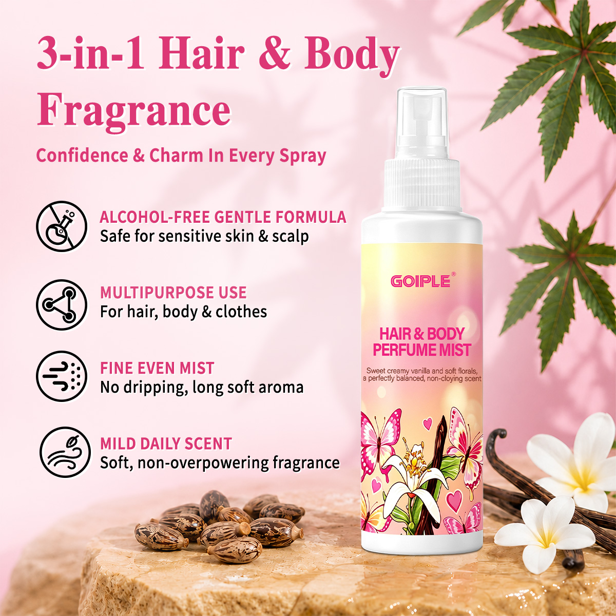 Parfum Rambut & Tubuh, Body Sp - Perfume Fragrance Mist ulasan dan harga