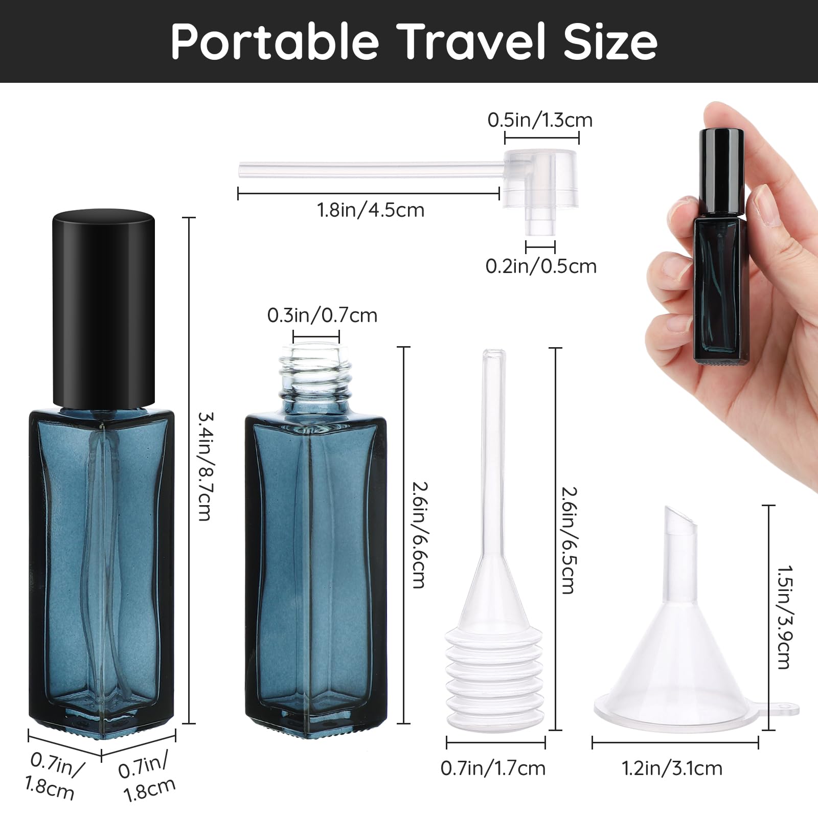 10 Buah Botol Parfum Semprot B - Perfume Fragrance Mist ulasan dan harga