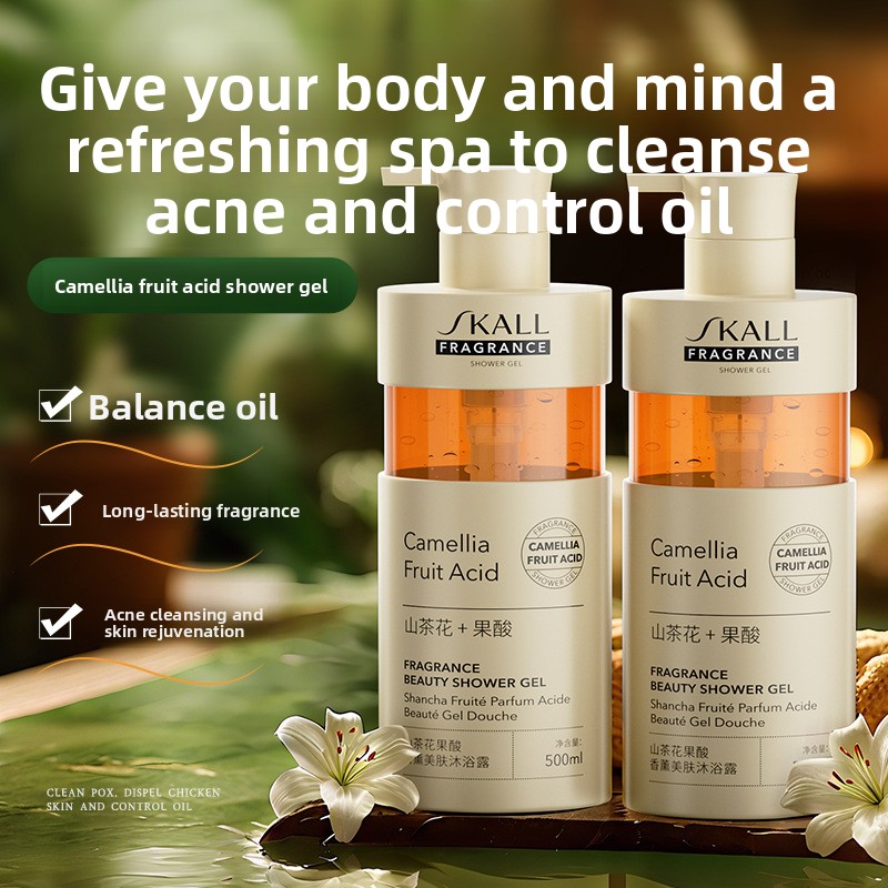Camellia Fruit Acid Body Wash  - Perfume Fragrance Moisturizer ulasan dan harga